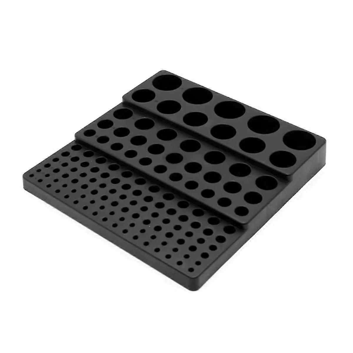 Multifunctional Drill Holder 131 Hole Tool Holder Box Black