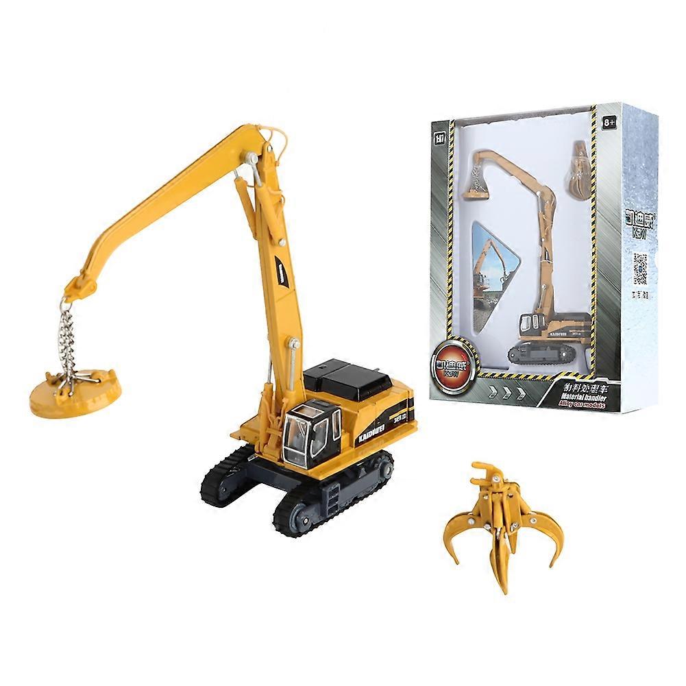 1:87 Alloy Engineering Vehicle Material Handling Truck Model Kids Children Toy