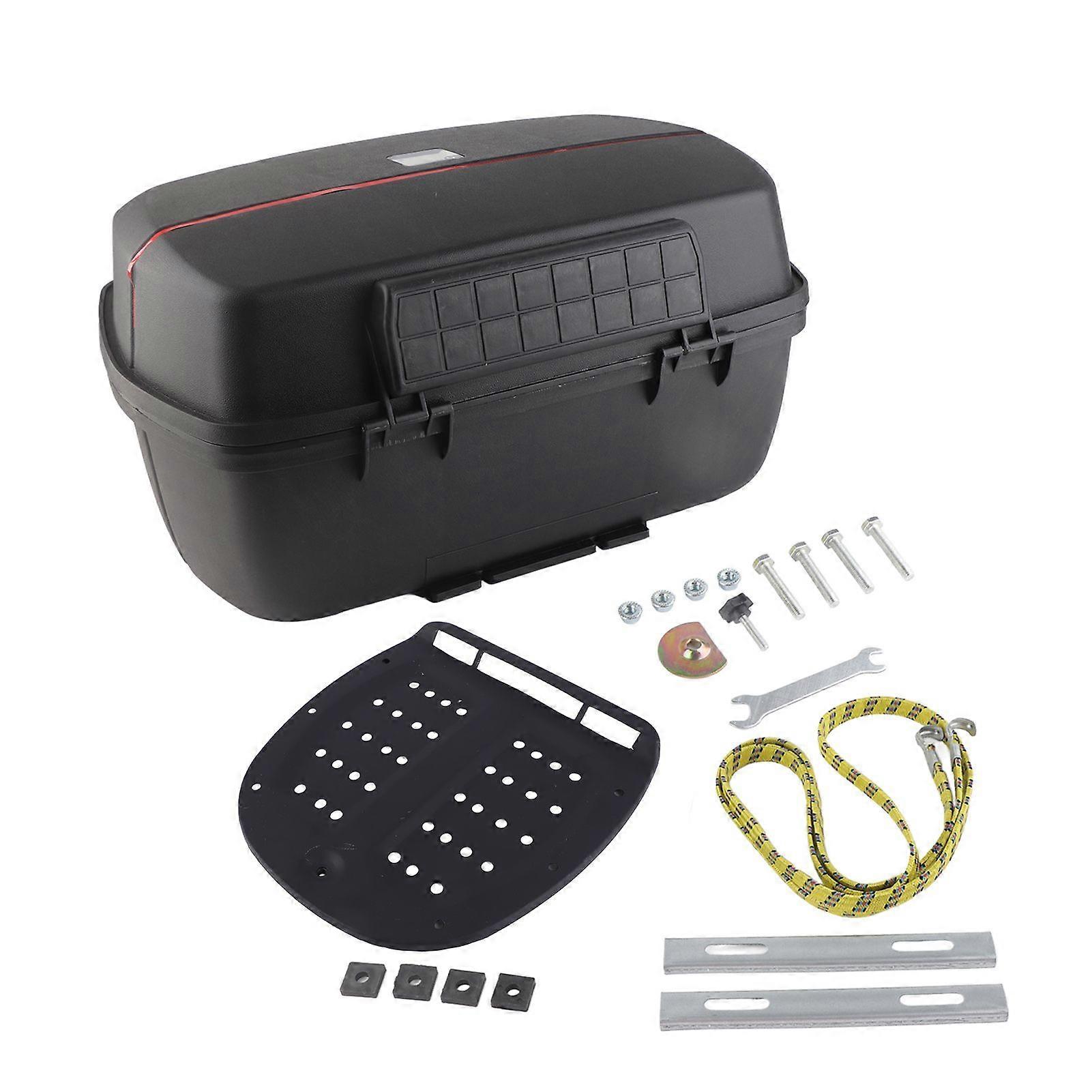 scooter rear trunk 45L waterproof shockproof top box storage