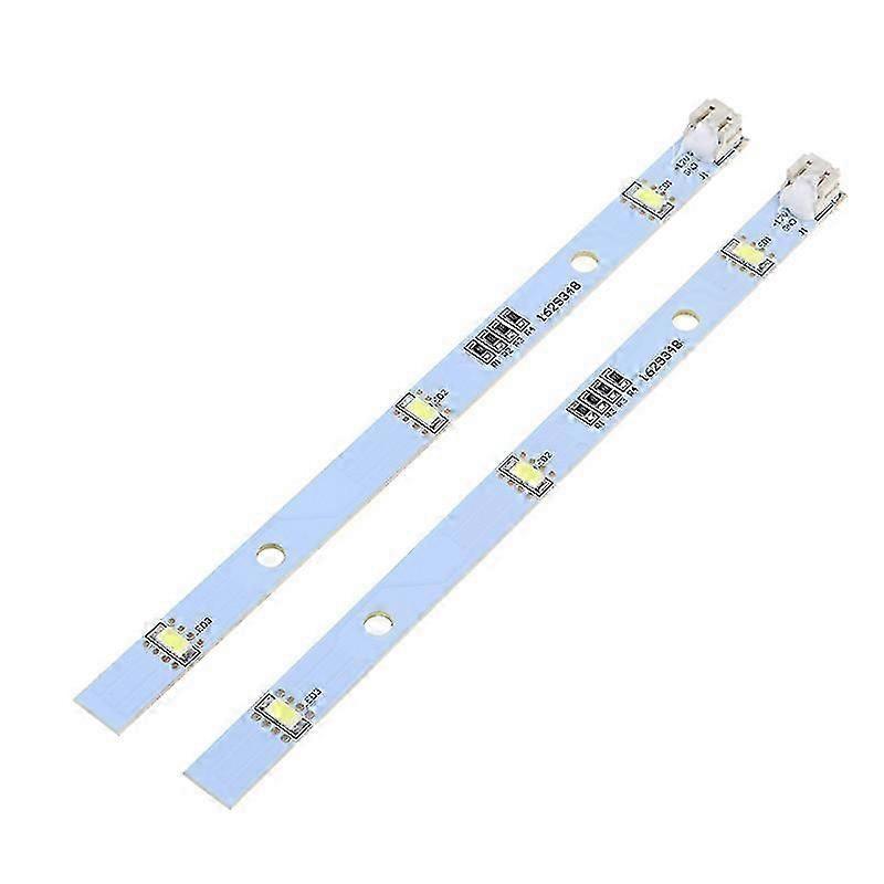 2Pcs Freezer Light Bar LED Strip for RONGSHENG/ HISENSE Refrigerator LED Light