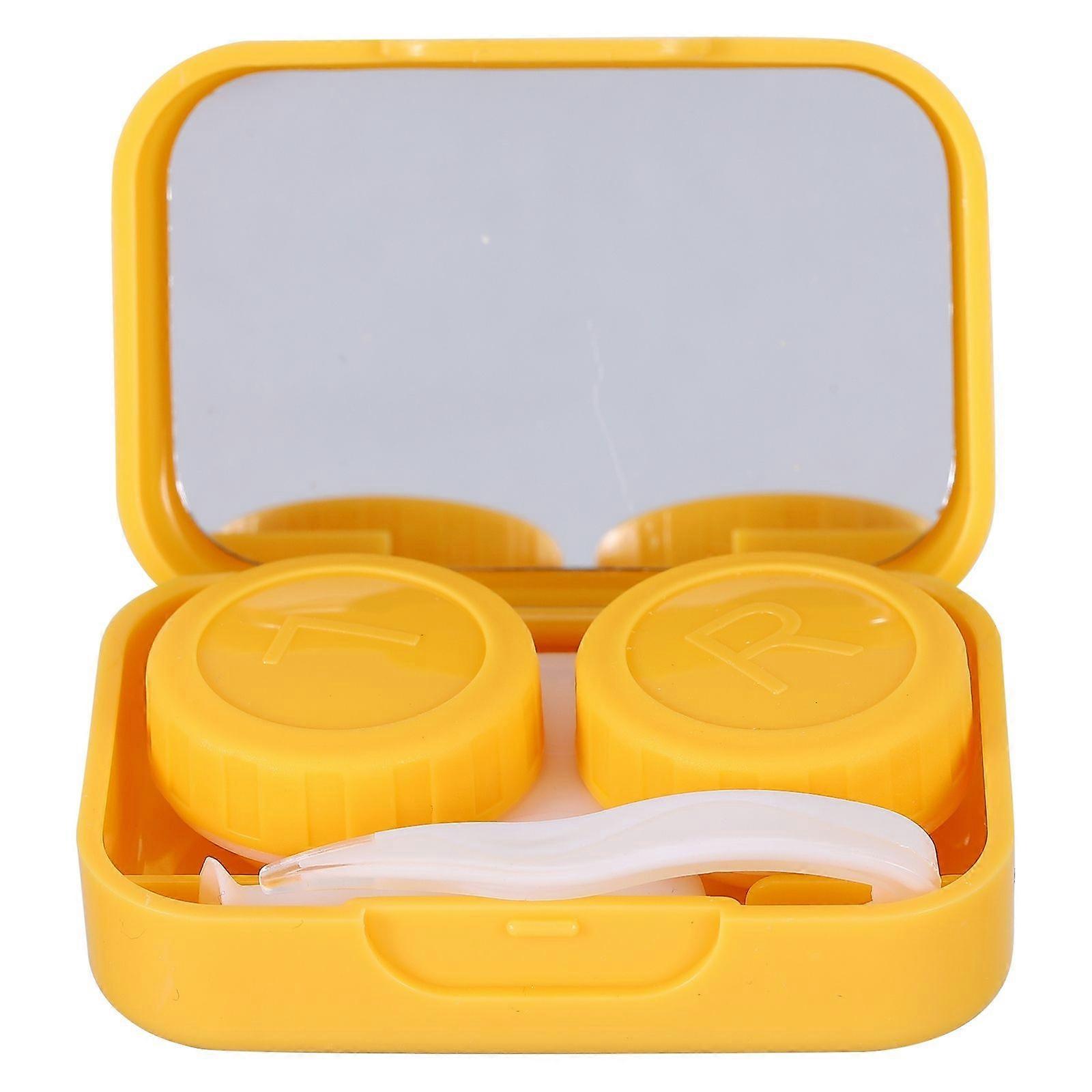 Lens Travel Case For Women And Young Adults Featuring A Portable Design Tightly Sealed To Prevent Leakage, 4Pcs