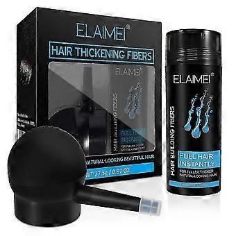 2025 ELAIMEI 27.5g Hair Building Fibers with Spray Applicator Even Fine Spraying Full Hair Instantly for 3532120525974
