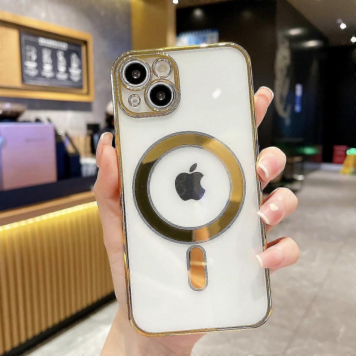 Clear Magnetic Phone Case for iPhone 13 with MagSafe