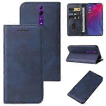 For OPPO Reno Z Magnetic Closure Leather Phone Case