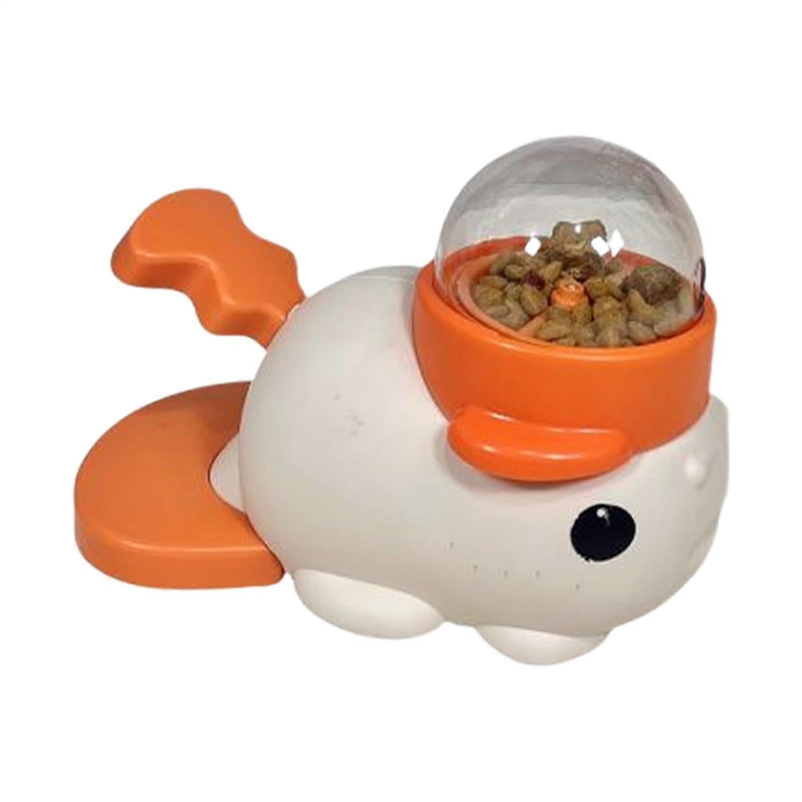 Dog Food Dispenser Toy, FishShaped Interactive Feeder, Durable Chew Toy