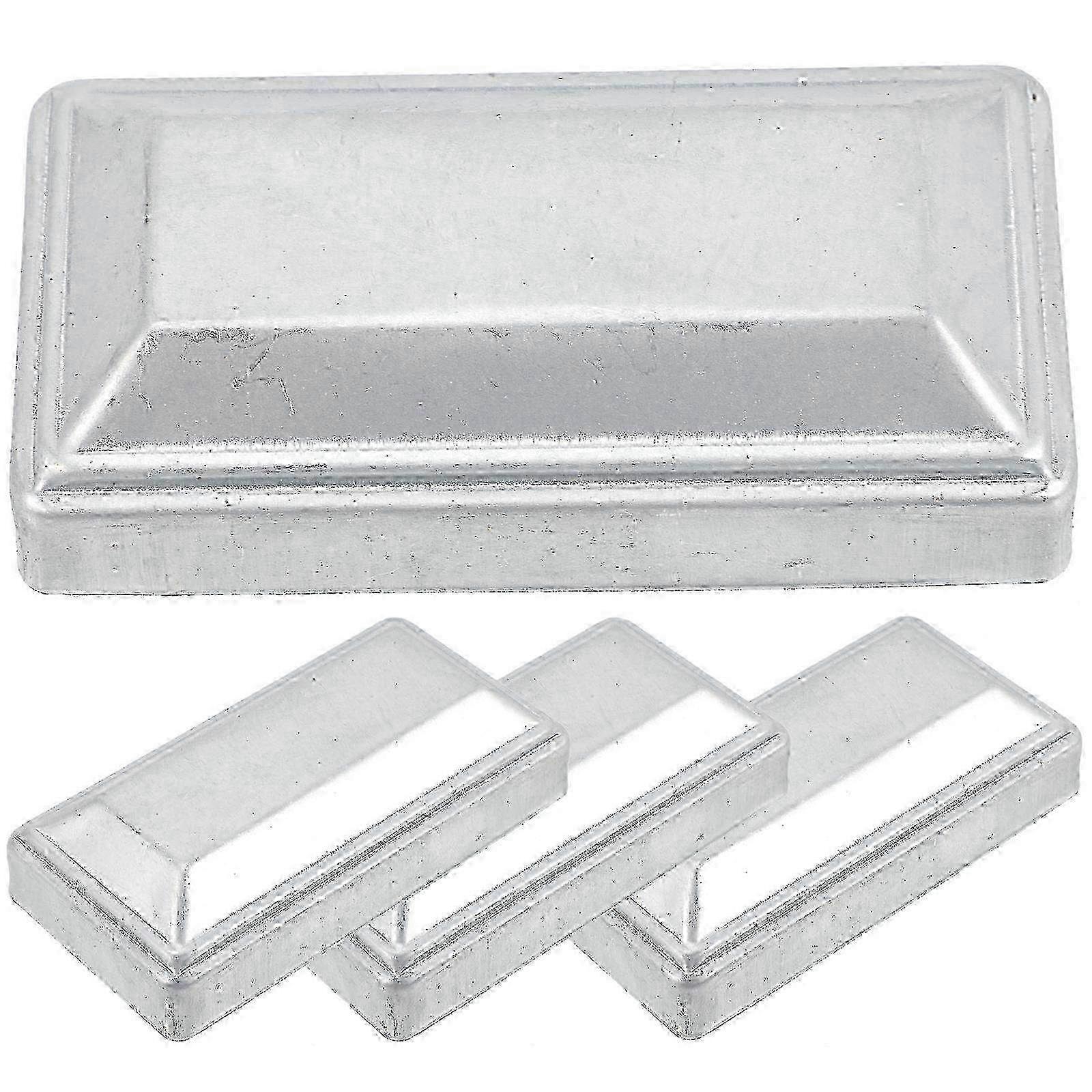 4 ks ozdobných topperů Plotové koncovky Zahradní kryty na čepice na plotové sloupky 4X6 POST CAPS hwy