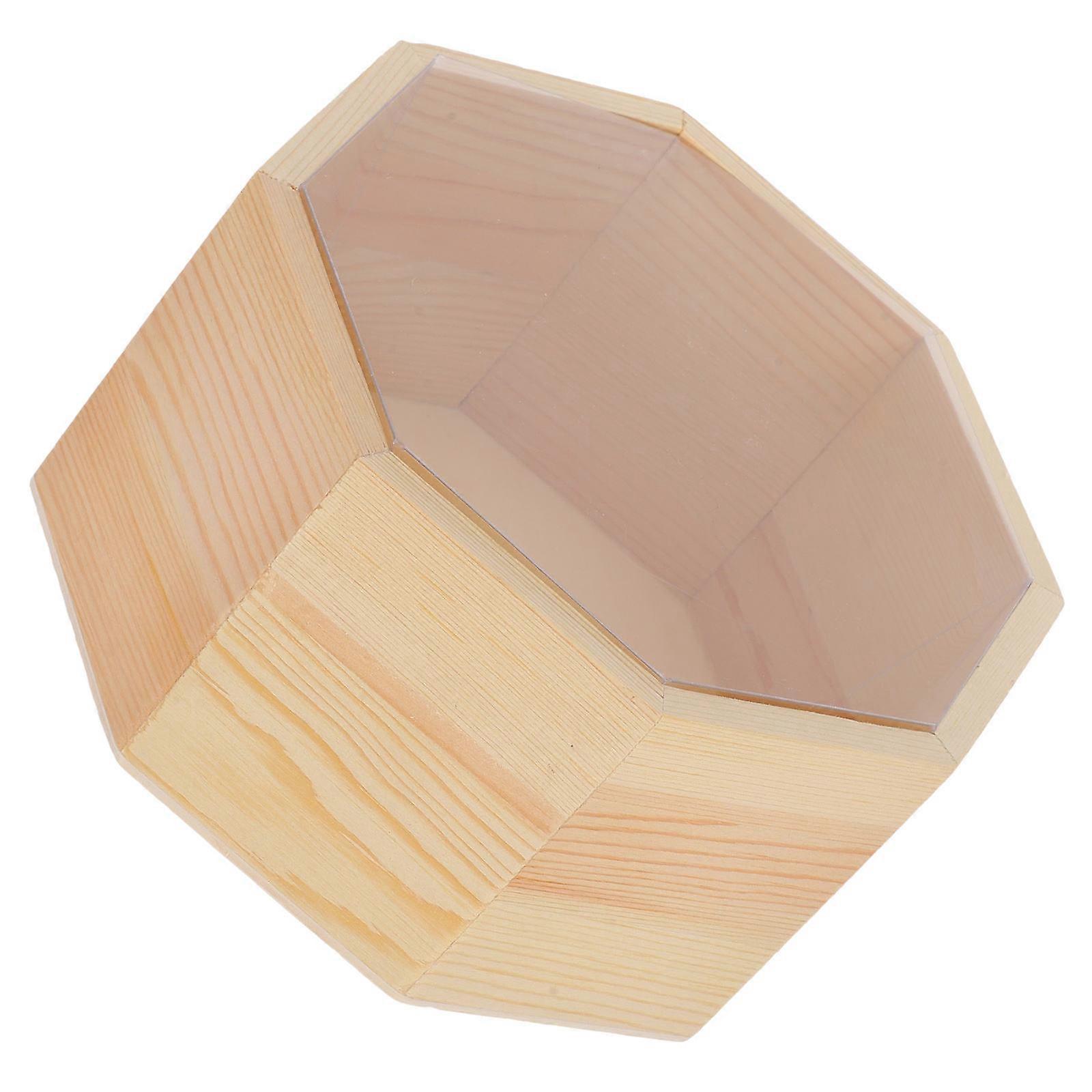 Retro Style Window Box For Jewelry Storage A Perfect Friends Made Of Premium Wood 1Set