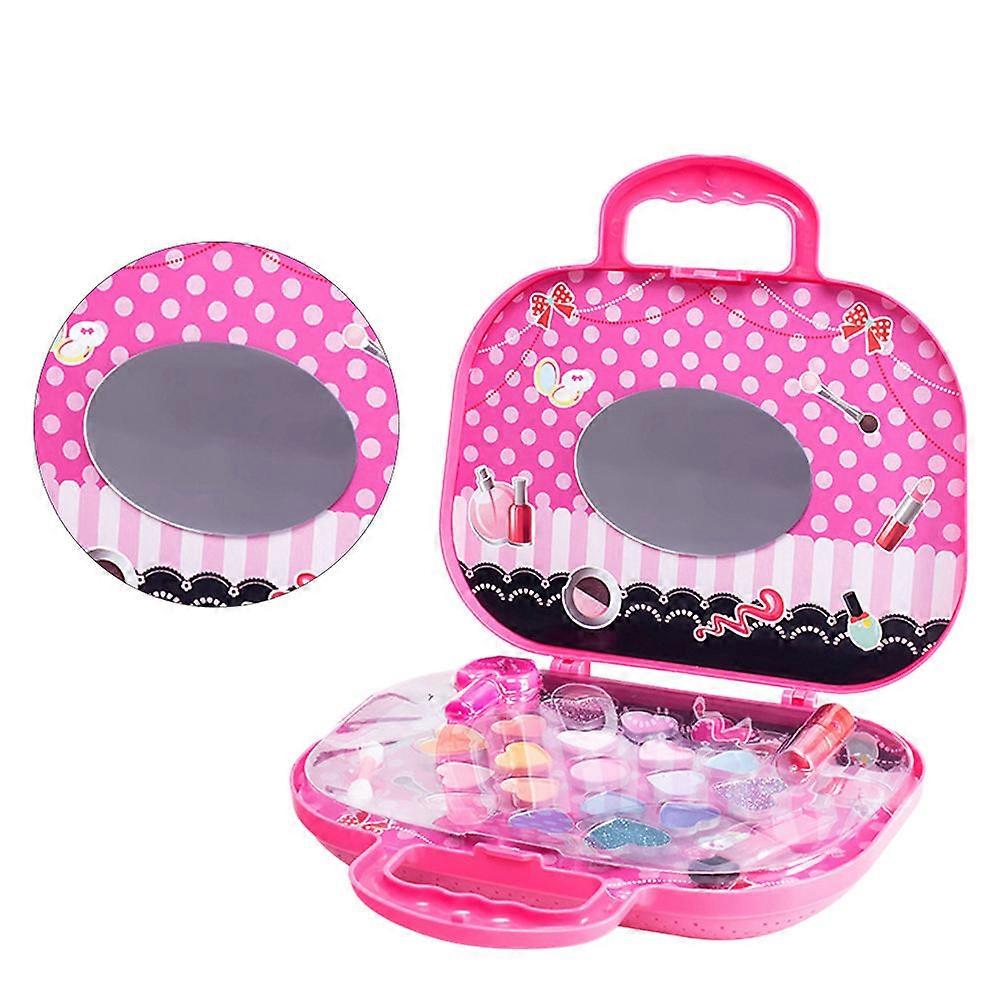 It looks like you're describing a product listing for a **children's cosmetic makeup set**. If you're looking to improve the product title or create