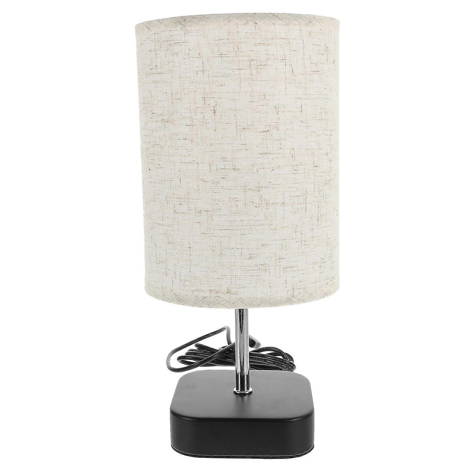 USB Table Lamp with Adjustable Brightness for Bedroom Desk Bedside LED Light Aluminum PC Assorted Color