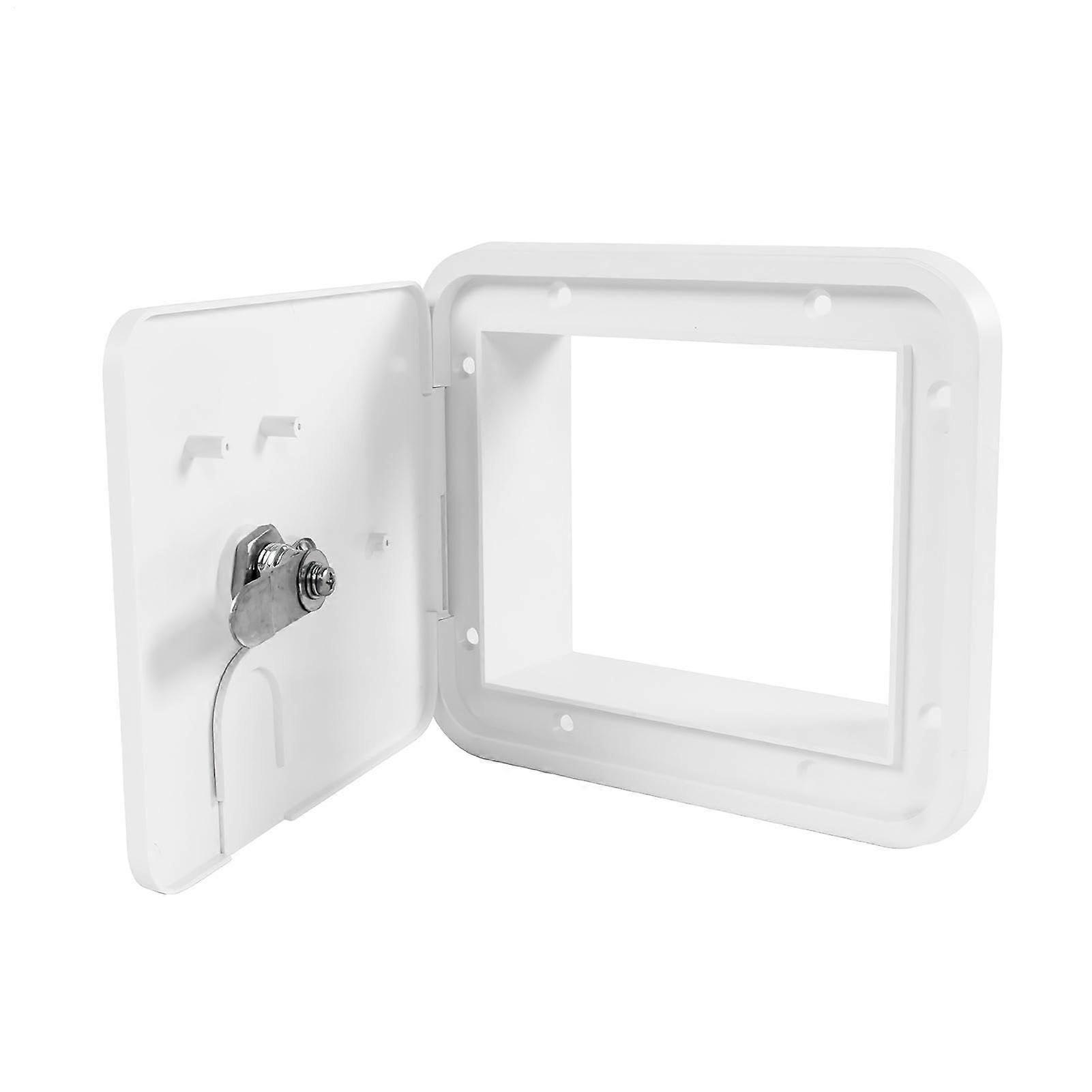 Access door – Replacement parts for access badge, waterproof multipurpose door with locking, White 0100027