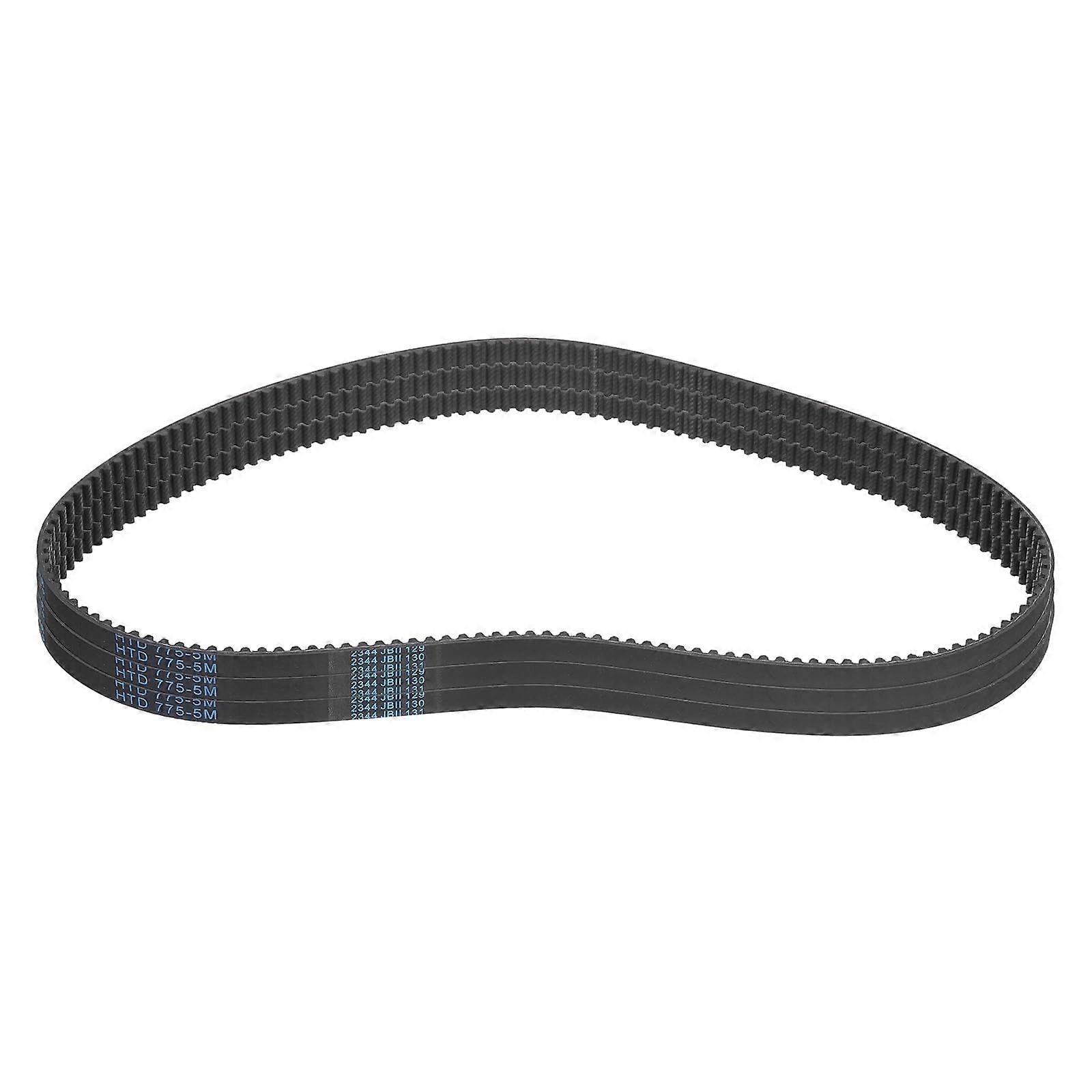 3 Pack HTD 5M Rubber Timing Belts 775mm Length x 9mm Width for CNC and 3D Printer