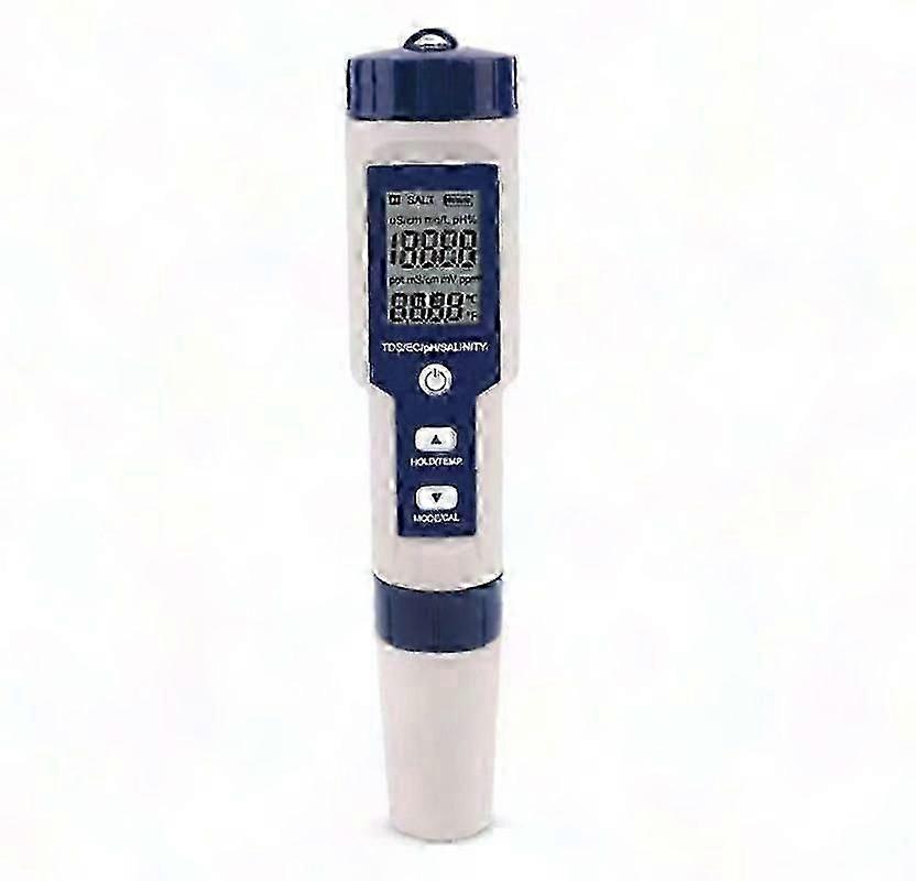 Digital PH Meter - High Accuracy Water Tester for PH, TDS, EC & Temperature
