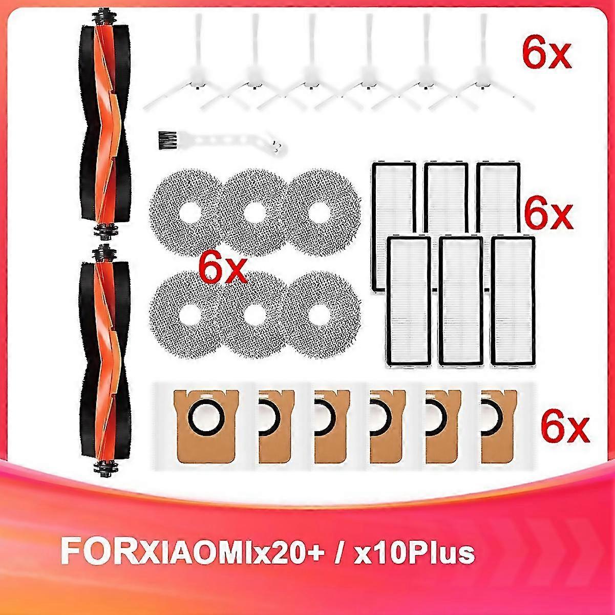 For accessory set for xiaomi x20 x10 robot vacuum cleaner