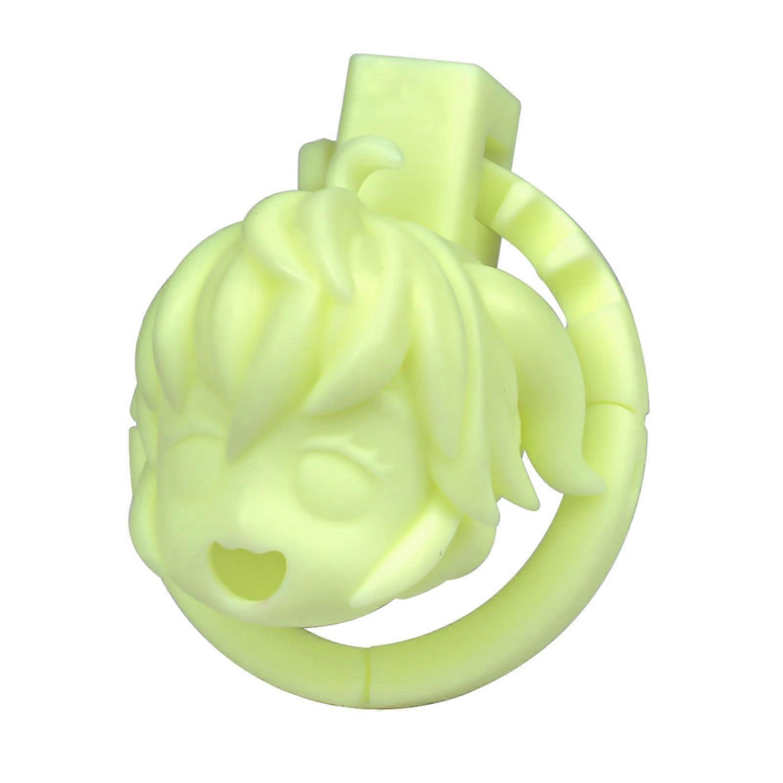 Resin Cage, Adjustable Chastity Rings In Seven Sizes, Diameter 40-60 mm, Male Chastity Cage
