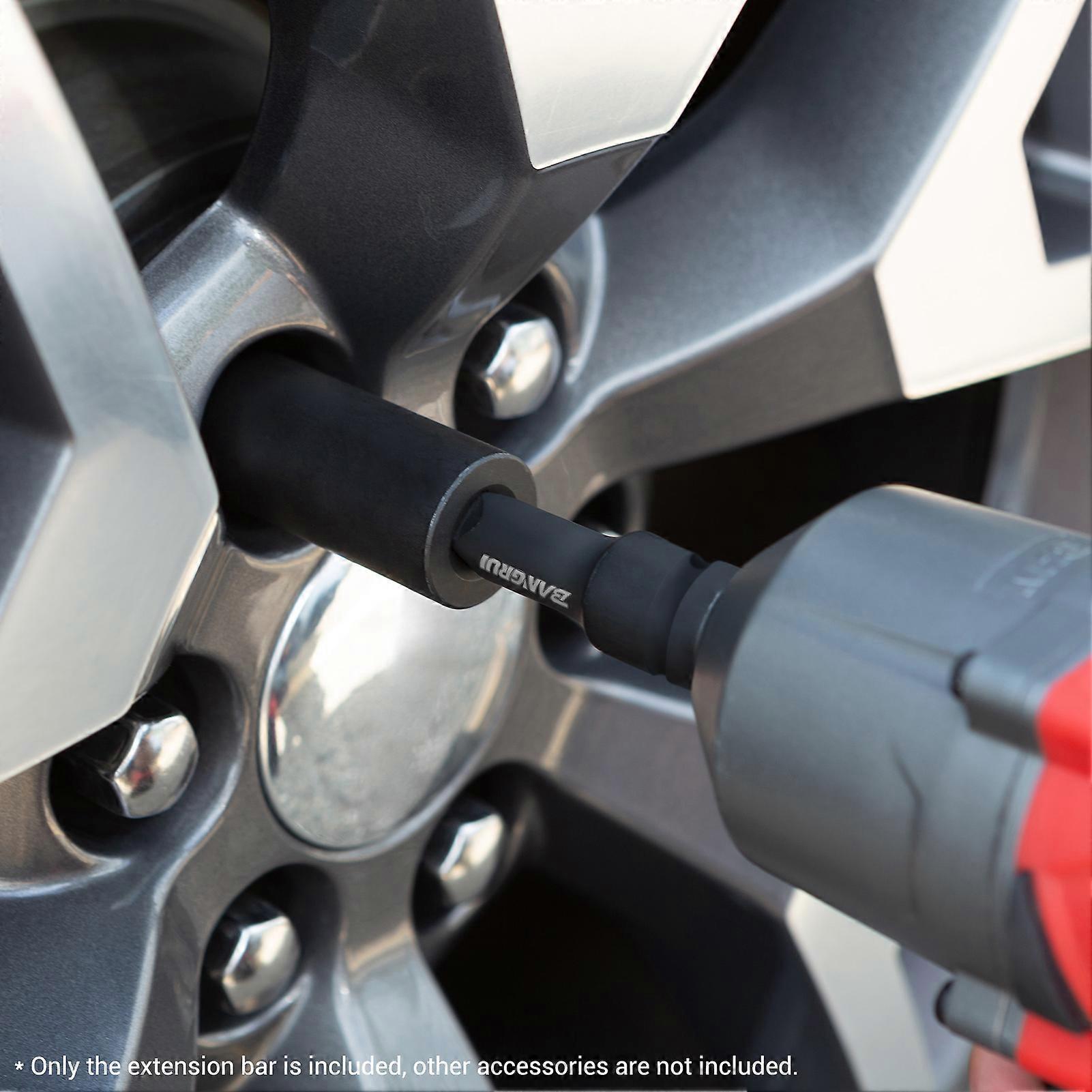 10 Pieces Drive Impact Extension Bar & Adapter Set Includes Extension Bar(3 / 5 / 10 Inch) Power Drill Adapter Impact Driver Socket Adapter