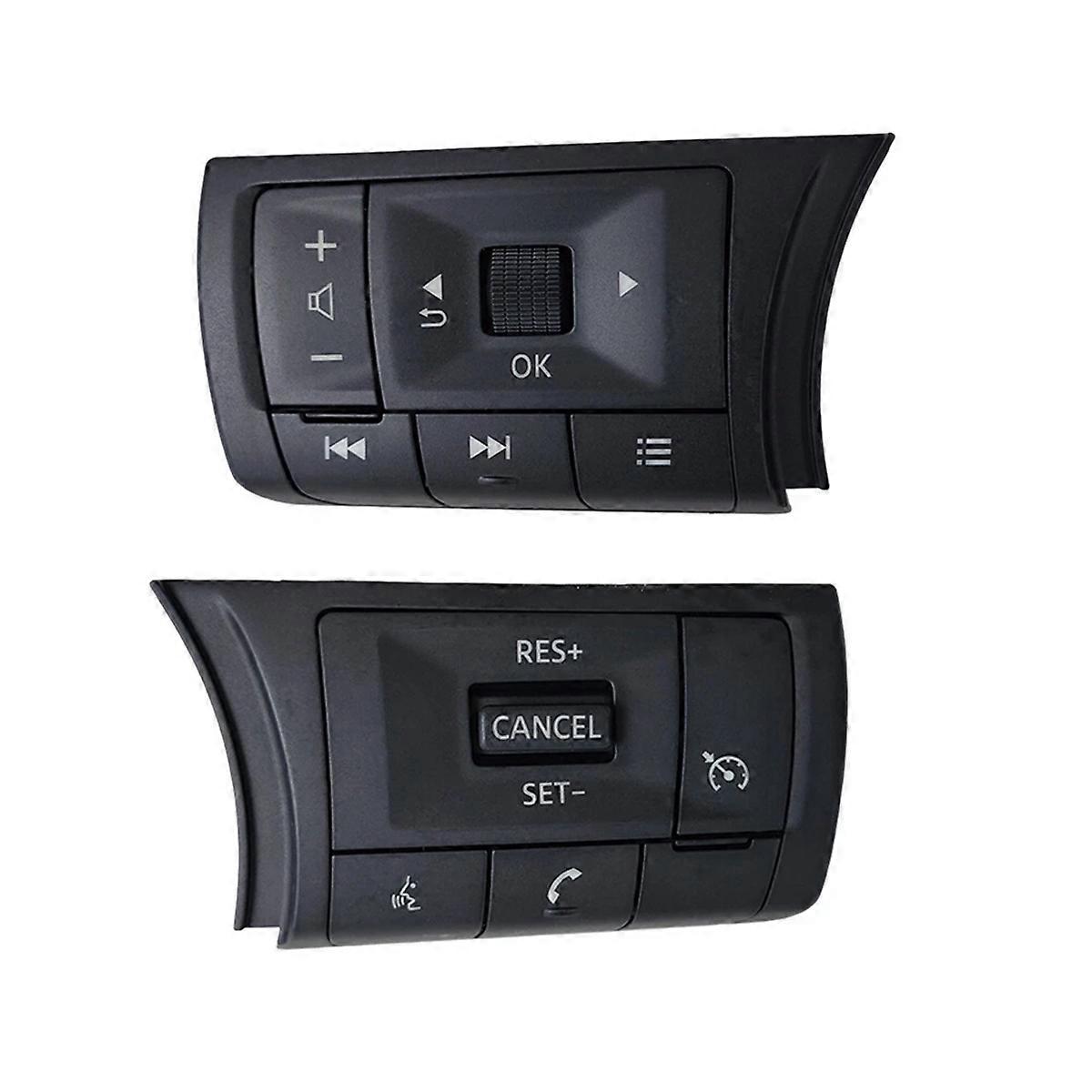 Car Steering Wheel Cruise Control Switch for Rogue 2021-2024 Accessories 255506RF2A 255506RF2B