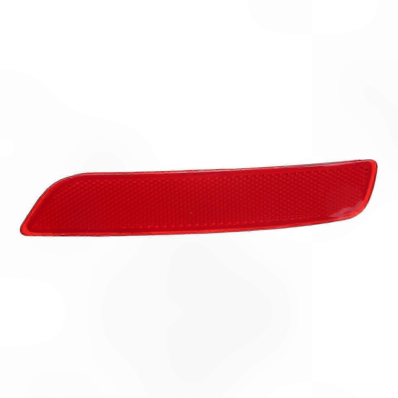Red Rear Bumper Reflector with Smooth Surface for Diesel SUV 2013 Right Side