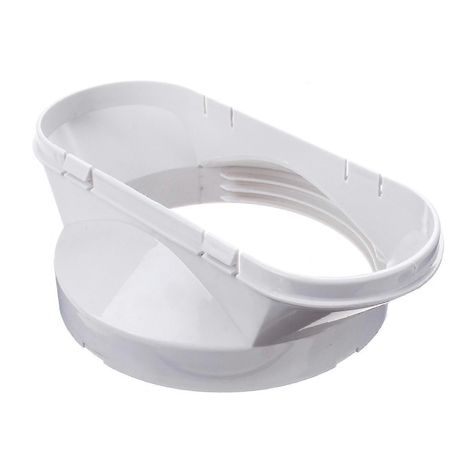 Air Conditioner Exhaust Hose Adapter Portable Universal Mobile Air-conditioning Accessories Easy,Flat Nose 13CM