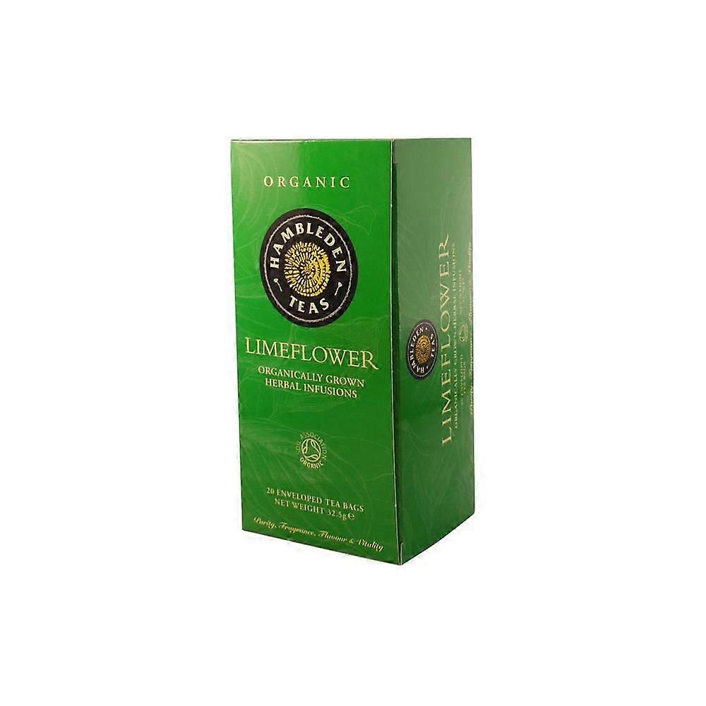 Hambleden Herbs Organic Lime Flower 20 teabags - 2 Pack