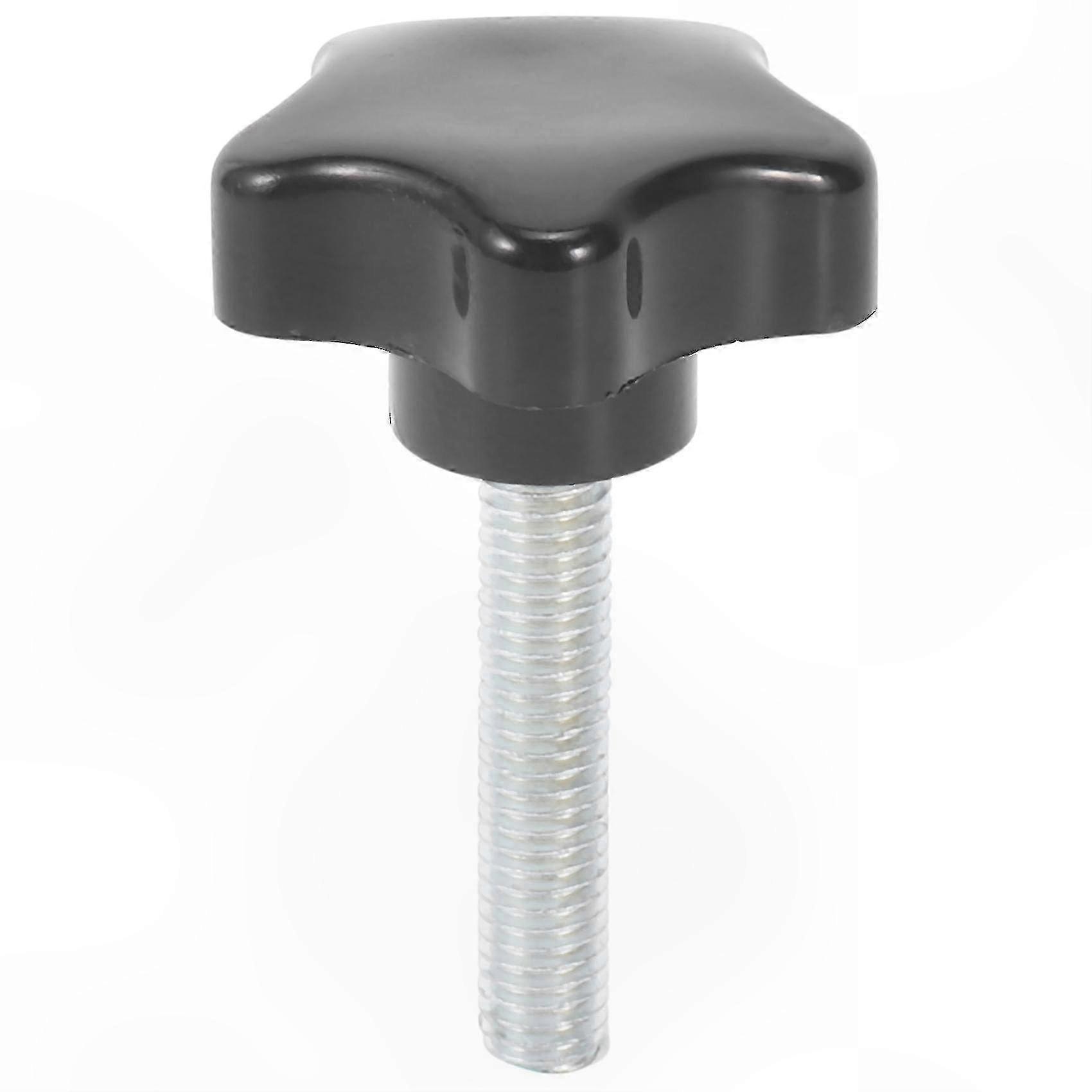 Black Wing Knob with Star Head M8 x 40mm Screw Handle for Clamping Applications