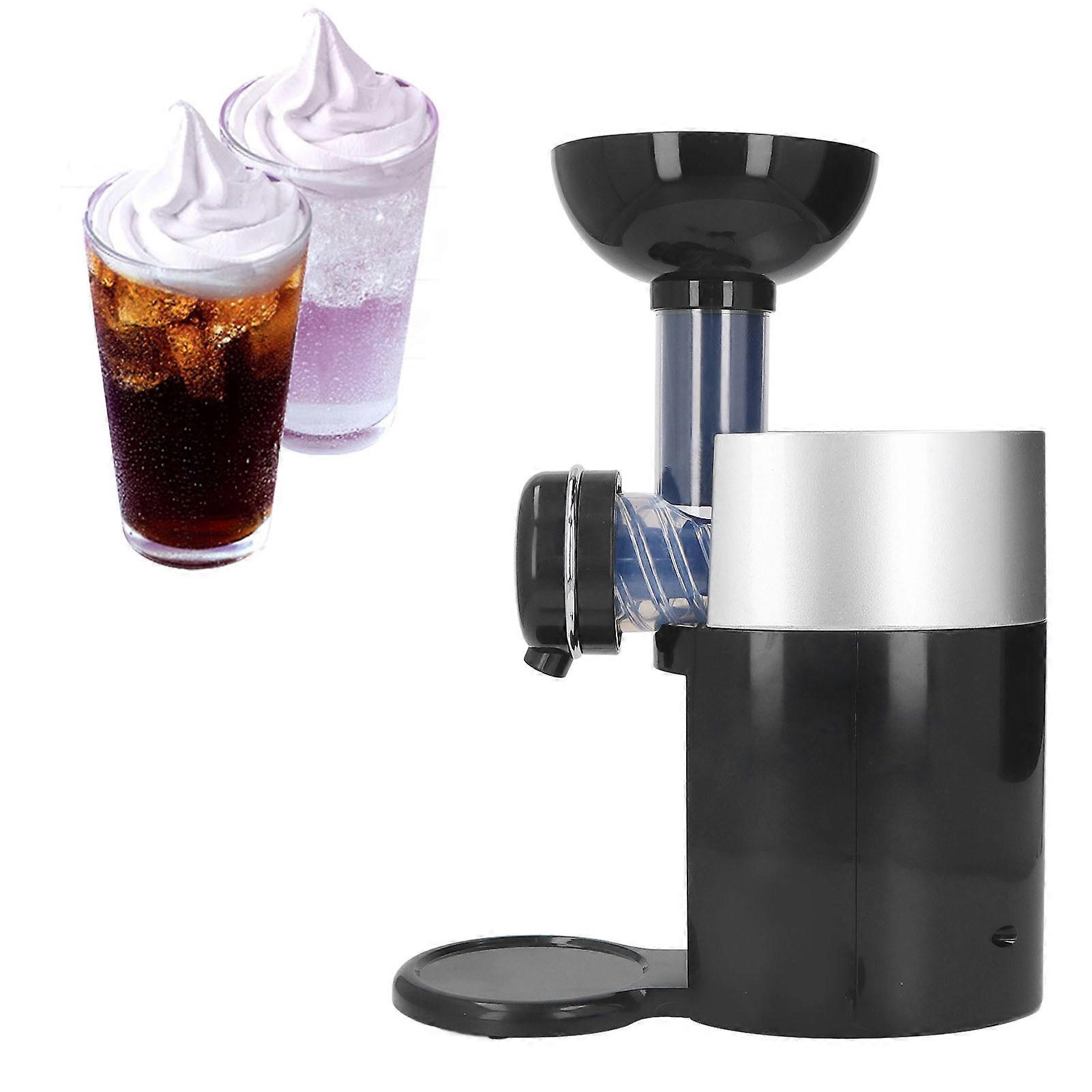 Frozen Fruit Dessert Maker 160W Black ABS Easy Clean EU Plug