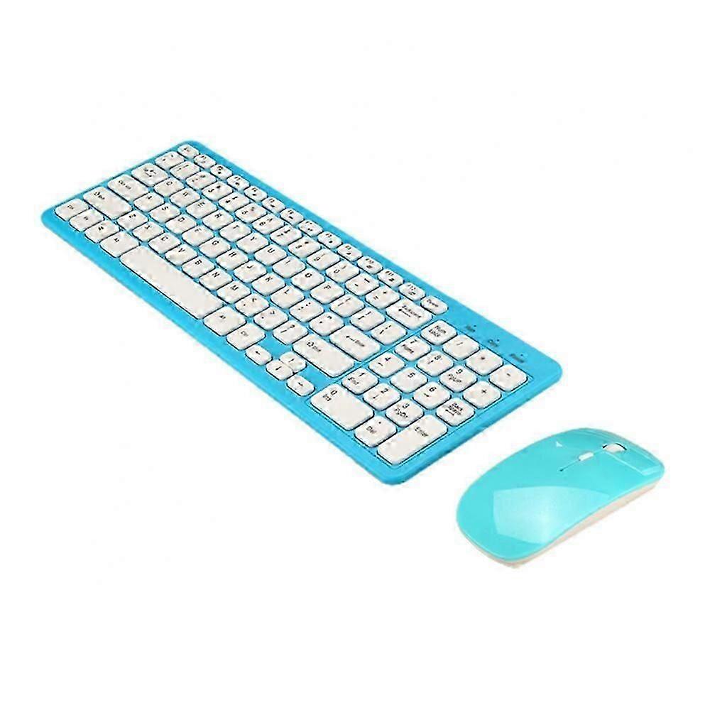 RYRA Wireless Keyboard And Mouse Combo Ultra-thin Wireless Keyboard Multi-Device