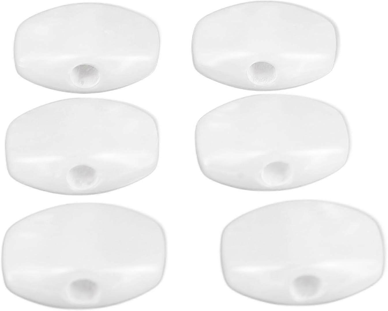 6Pcs Guitar Tuning Peg Buttons, Tuning Key Button Heads Tuners Machine Handle