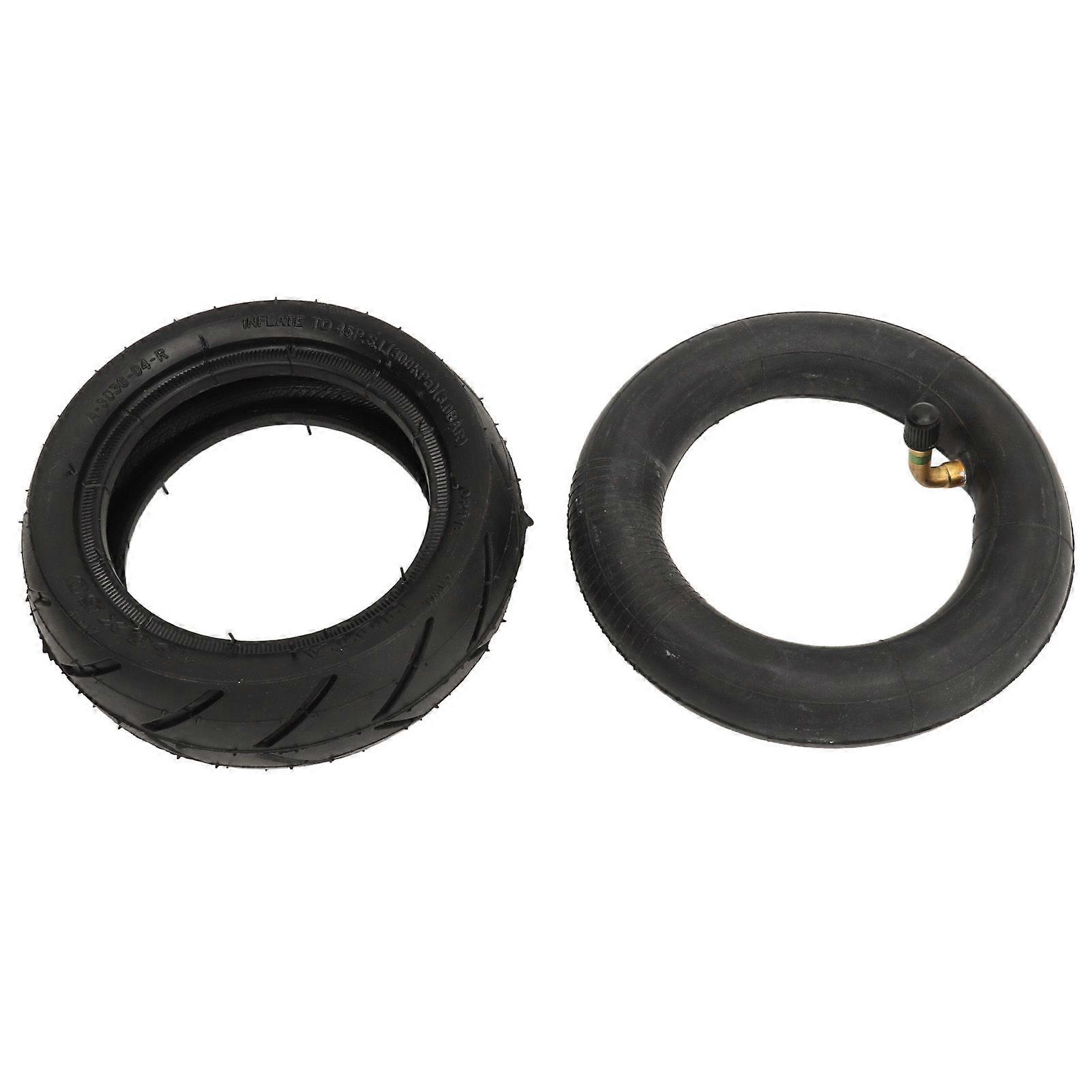150x50 6 Inch 6in Electric Scooter Tires Anti Slip Rubber Grooved Shock Resistance Wheel Inner Outer Tire