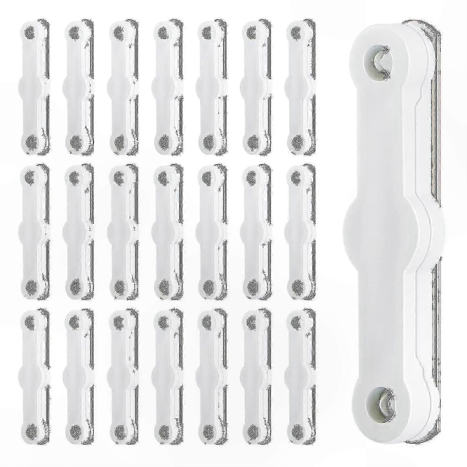 24-Pack Self-Adhesive Magnetic Tape for Screen Repair - Strong Permanent Magnets for DIY Projects