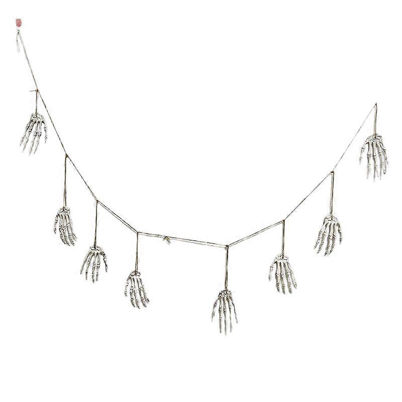Halloween Hanging String Decorations, 1.8 Meters Long, Plastic Material, Chinese-Style Claw Shapes