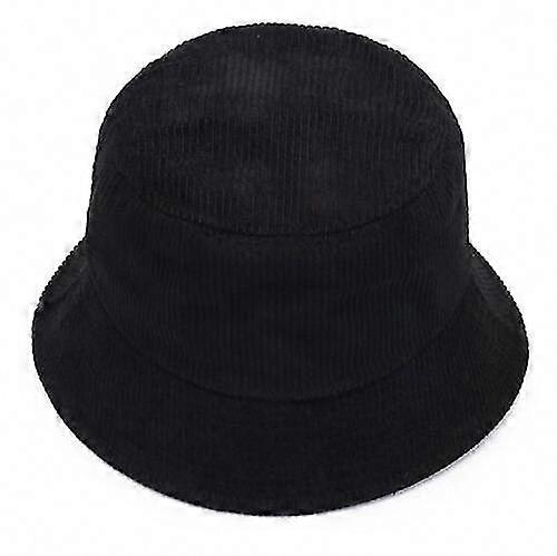 Corduroy Bucket Hat for Men and Women, Reversible Fisherman's Cap