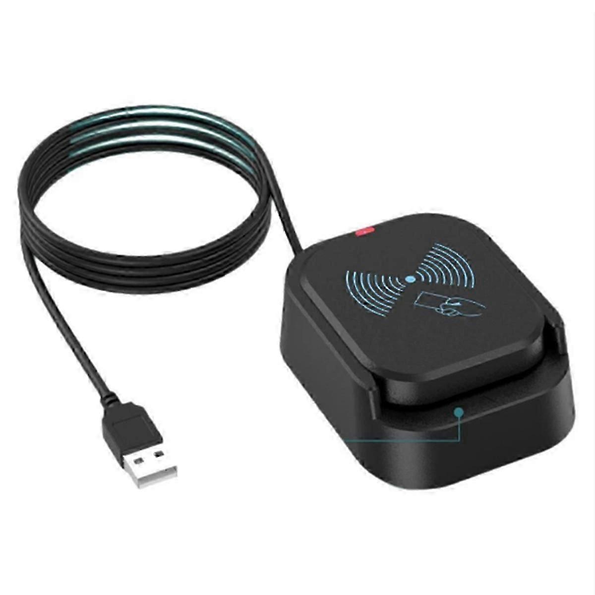 High Durability USB Powered IC Card Reader for Contactless Cards with LED Seamless Operation Easy In