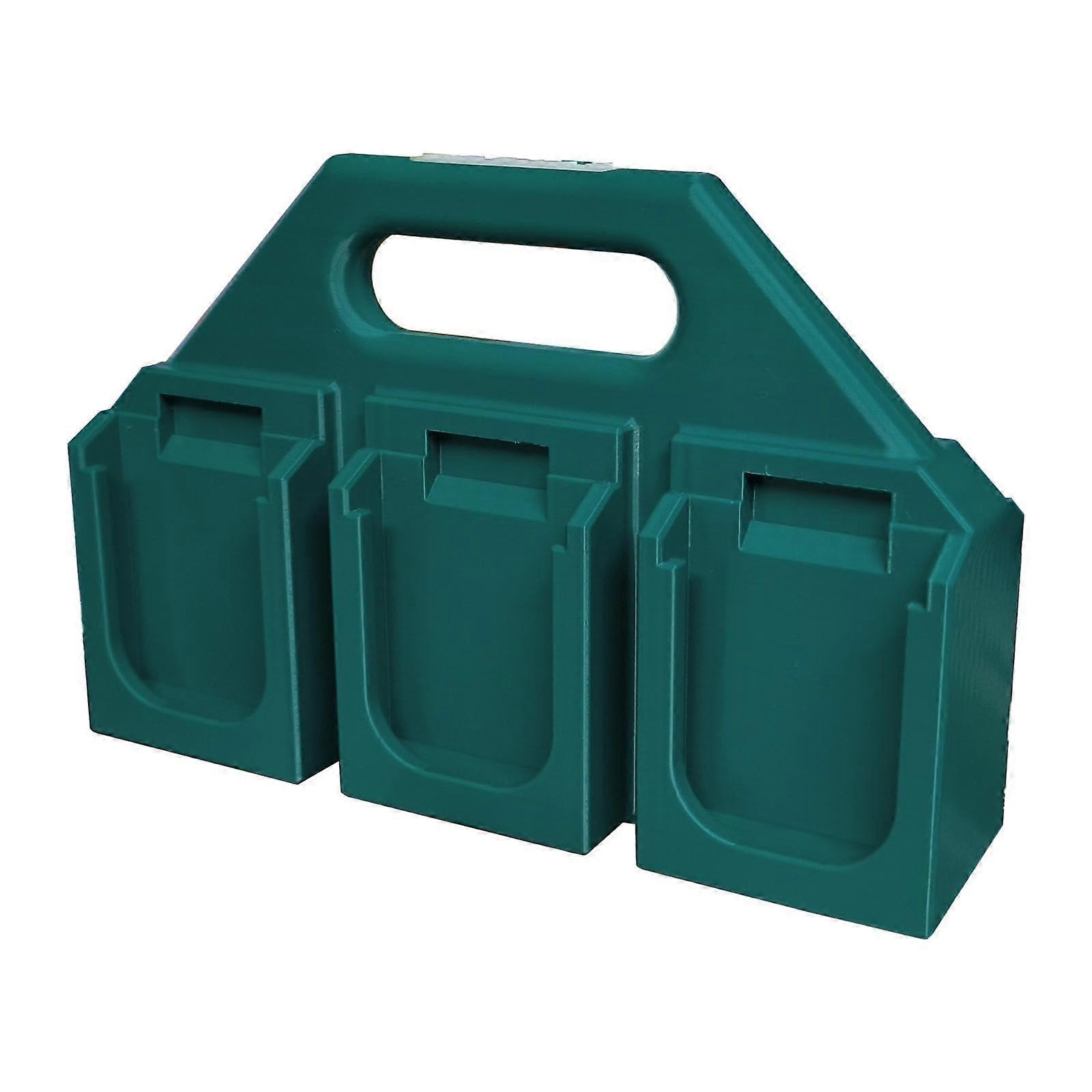 Battery Holder, Portable Lightweight Storage Organizer, 6 Slot Sturdy Bracket for 18V Batteries, Compatible with Various Models