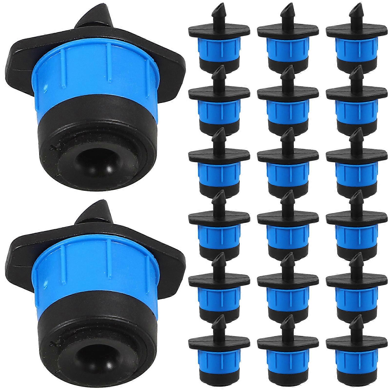 Drip Irrigation Emitters Adjustable Drip Irrigation Drippers Water Control 20Pcs