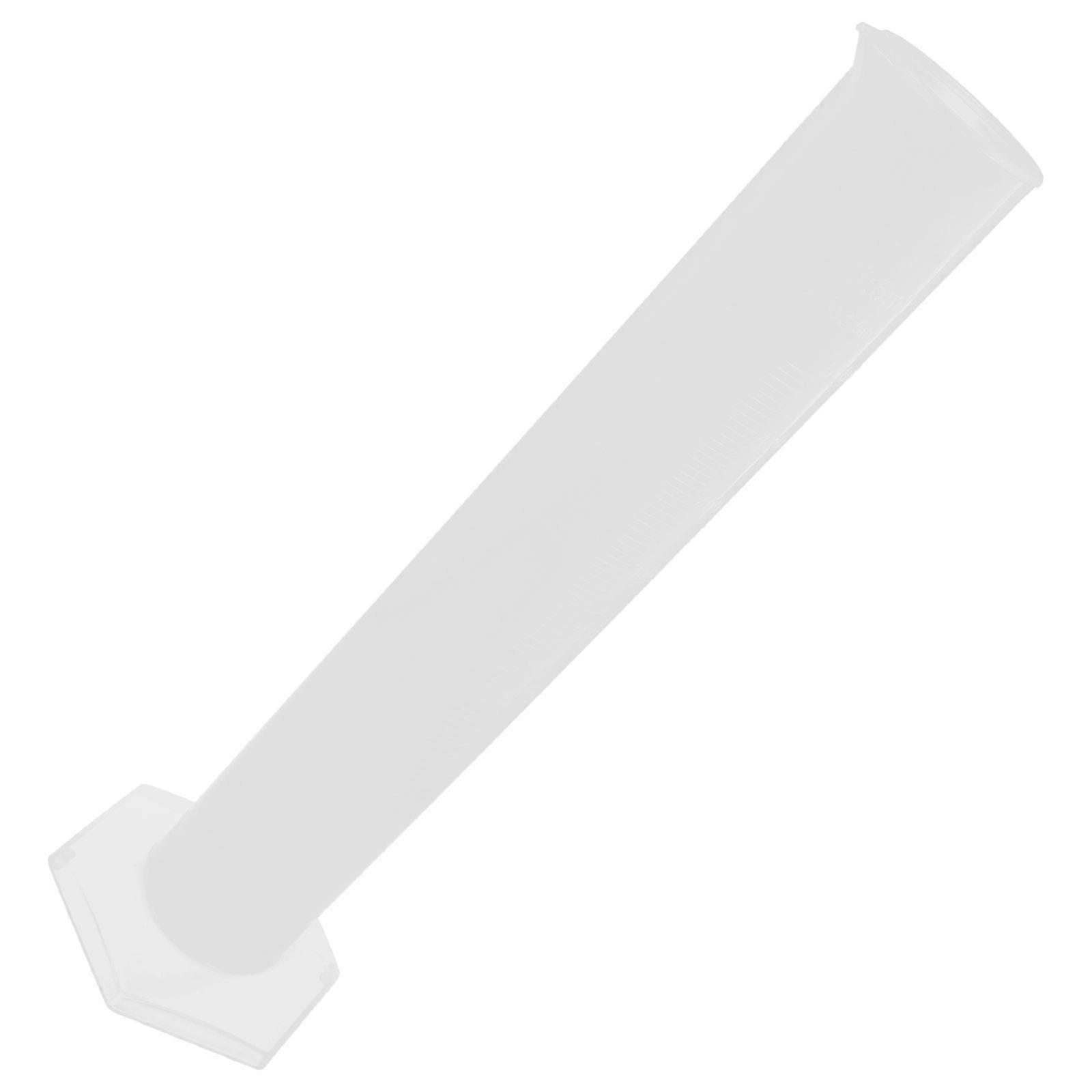 Replacement Rain Gauge Tube Rain Measure Gauge For Yard Transparent PP Material 1Set