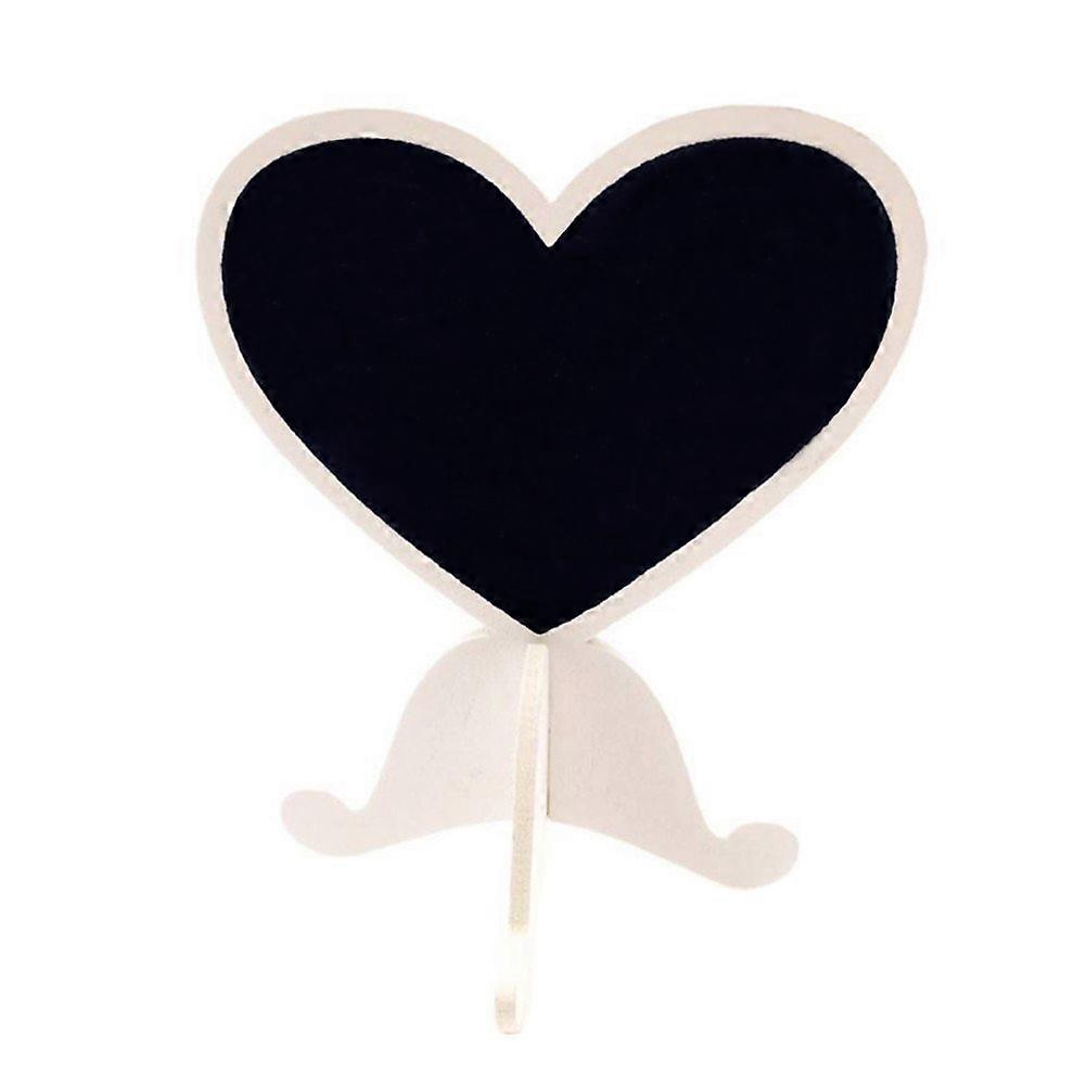 Natural Wood Mini Chalkboard for Labeling and Table Number at Dinner Party and Student Name Tags 12Pcs