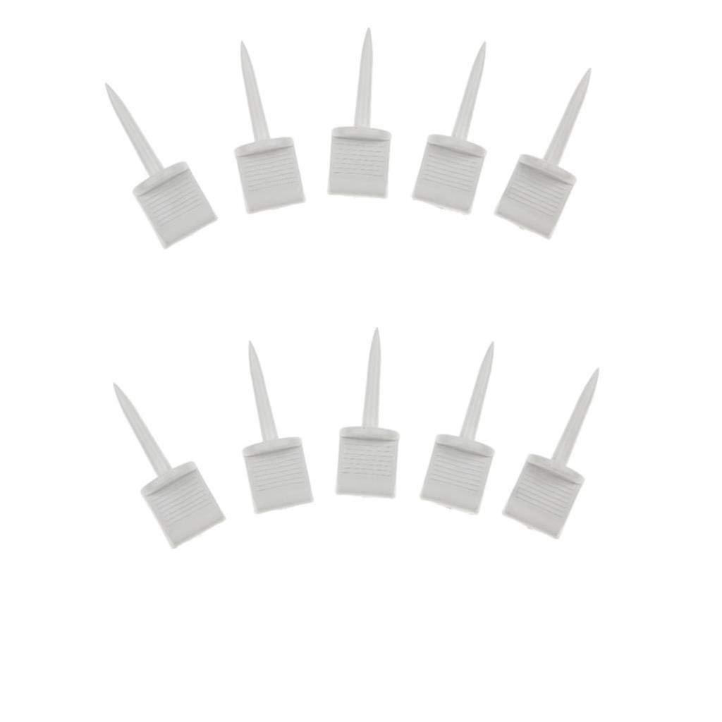 Archery Target Nail Pins Plastic 10Pack for Target Papers Professional Archery Accessories