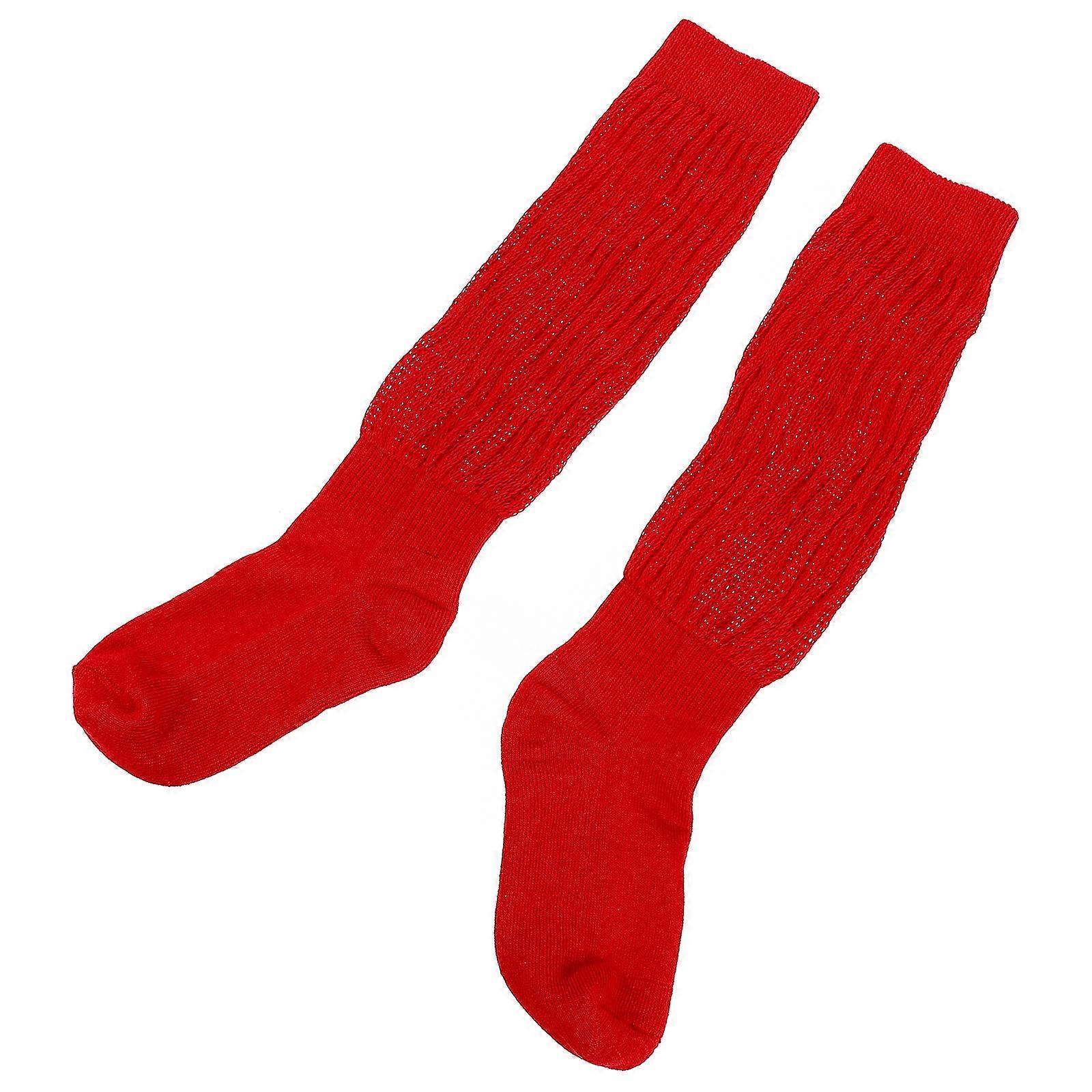 Warm Keeping Unisex Socks with Elastic Design 1Pair Long Tube Piled Style