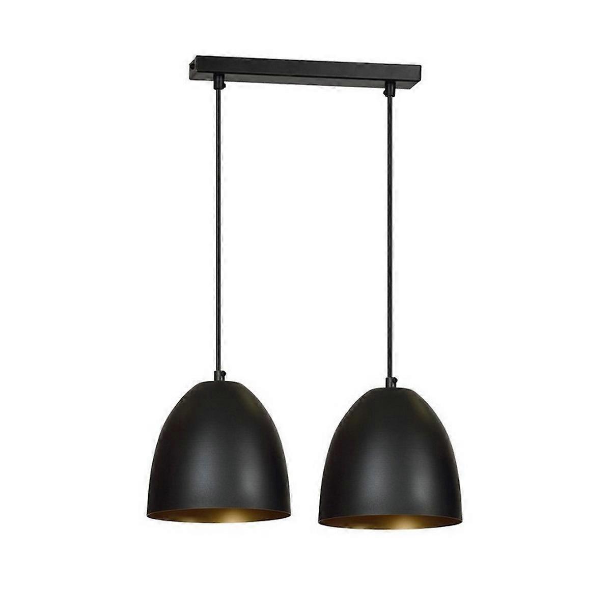 Lenox Suspension, Noir, Acier, 45x80x18 cm