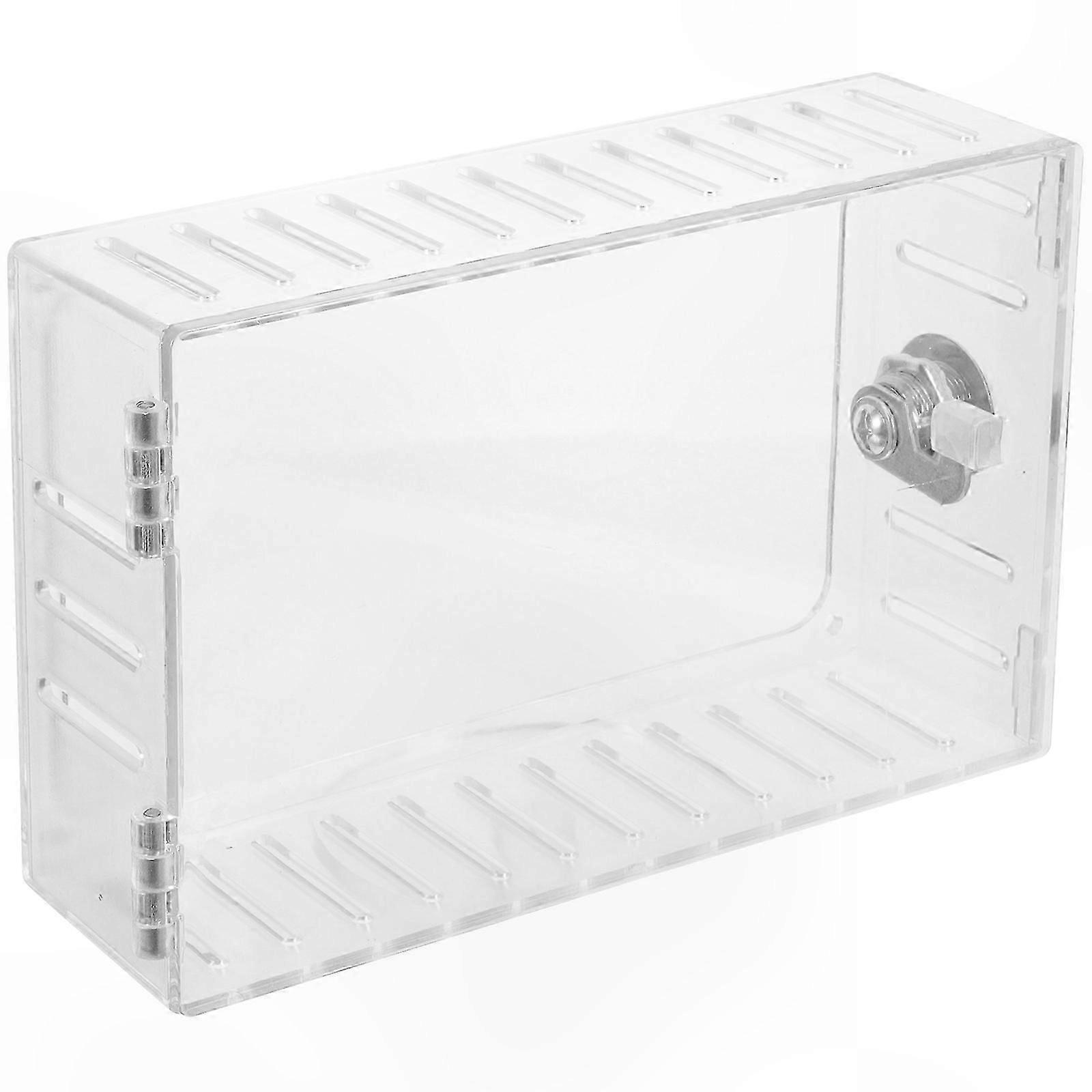 Universal Thermostat Cover with Locking Feature Wall Mount Protective Guard