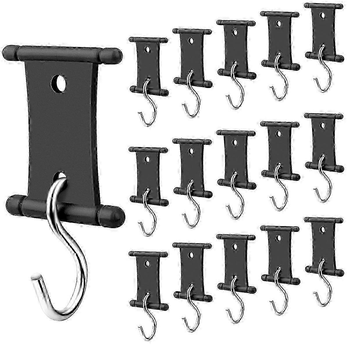 16 PCS RV Awning Light Clips, Double Sided Camper Light Holders for RV Awning Hooks & Outdoor Decor Edition 0909