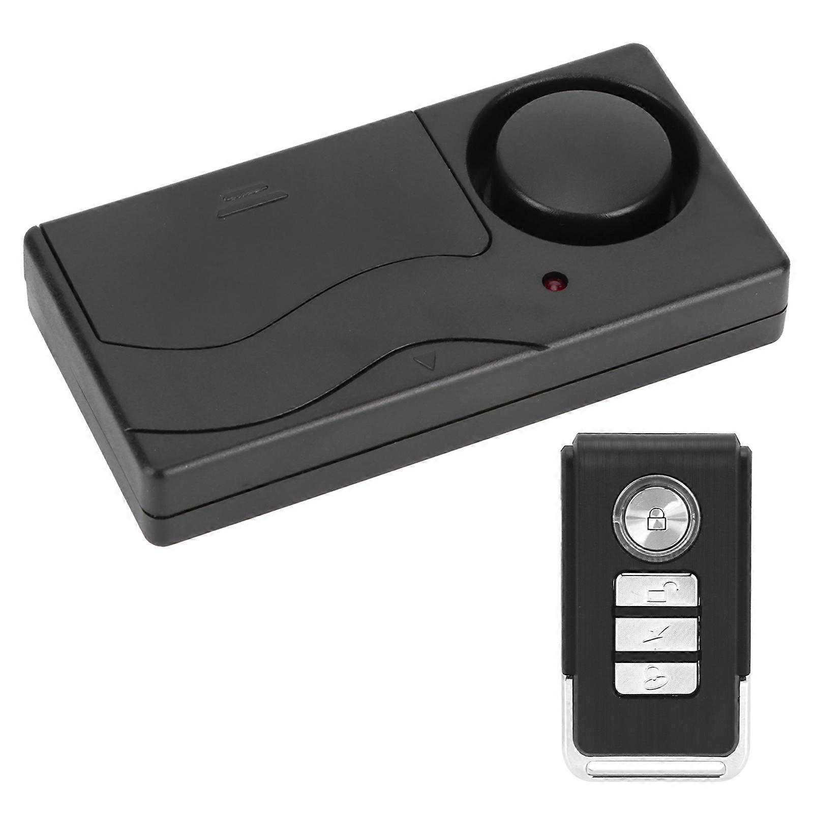 LY-04R Wireless Vibration Alarm with Remote, 105dB, Adjustable Sensitivity