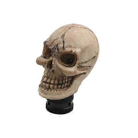 Shift Lever Knob High Strength Simple Installation Skull Compact Resin Gear Handle Stick for Automobile 2025