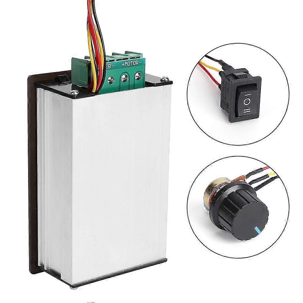 15A DC Motor Speed Governor 6V 12V 24V 36V 48V Digital Display Regulator Controller 2025