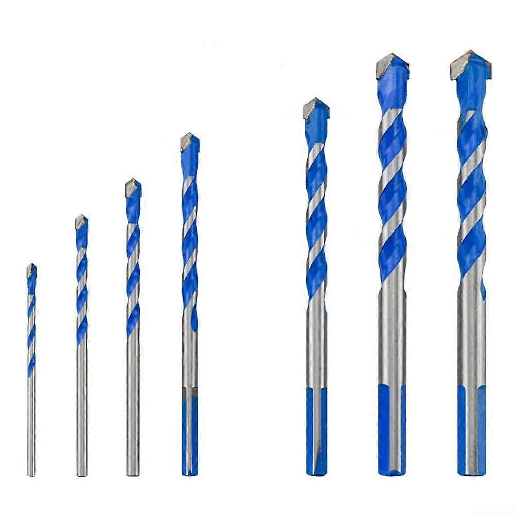 312mm Drilling Bit For Glass, Tile, Concrete, Brick, Wood With 7 Sizes Including 10mm