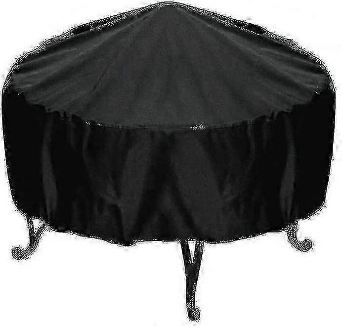Waterproof And Durable Round Barbecue Cover With Heavy Duty Design For Outdoor Use Offering Uv And Water-resistant Protection