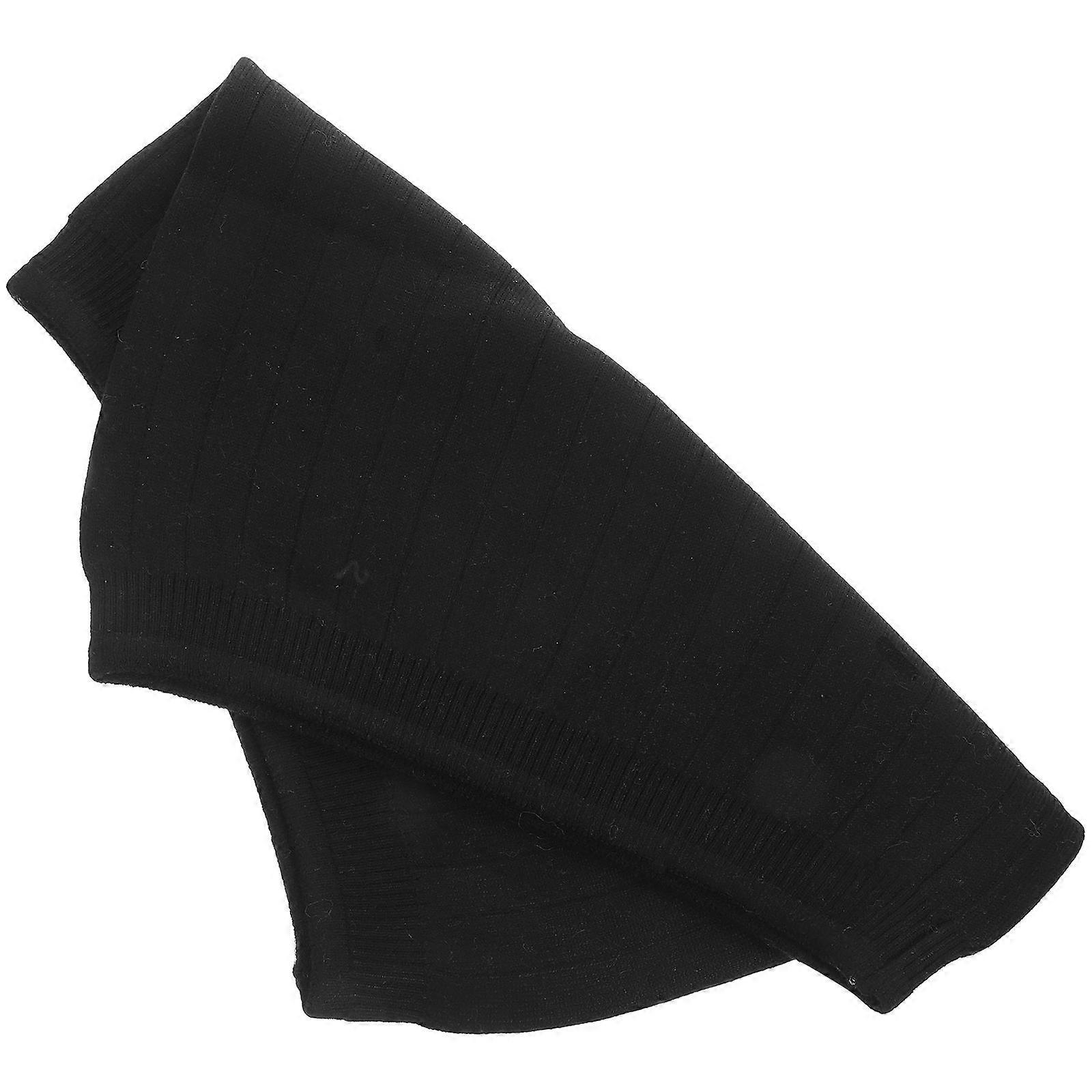 Support Belt Black Polyester Men Supply for Winter Use with Stomach Warmth Feature