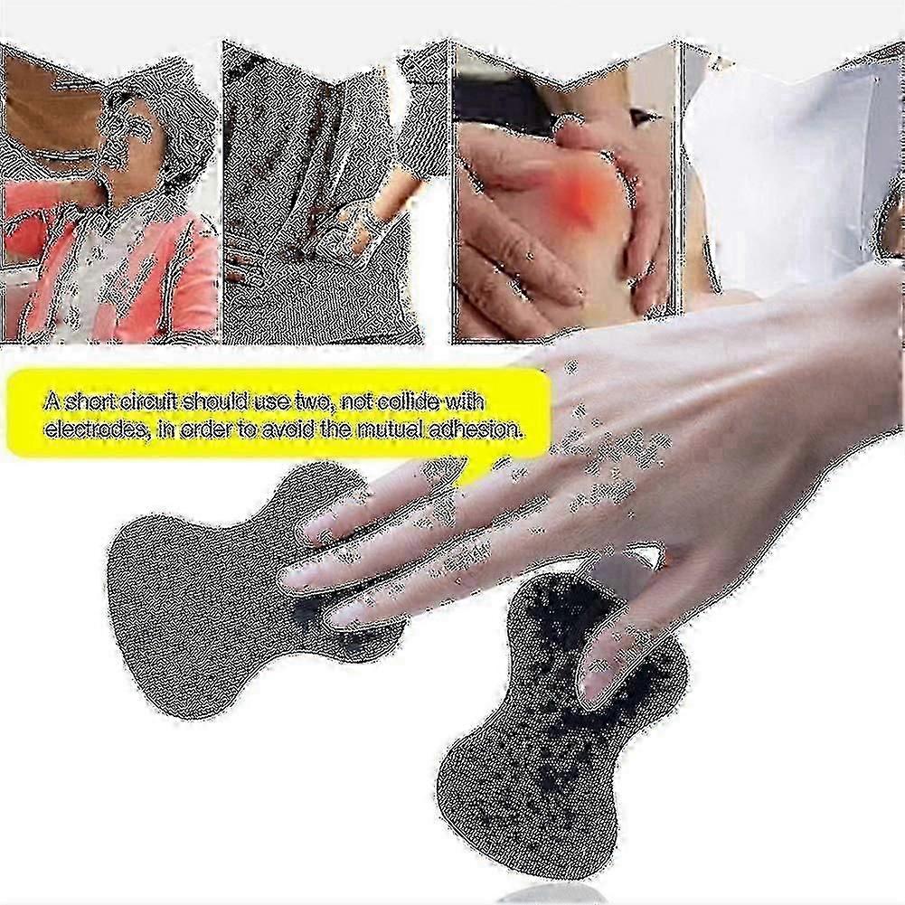 10-Pack Long-Lasting Electrode Replacement Pads for Omron Massagers - Durable UK Design