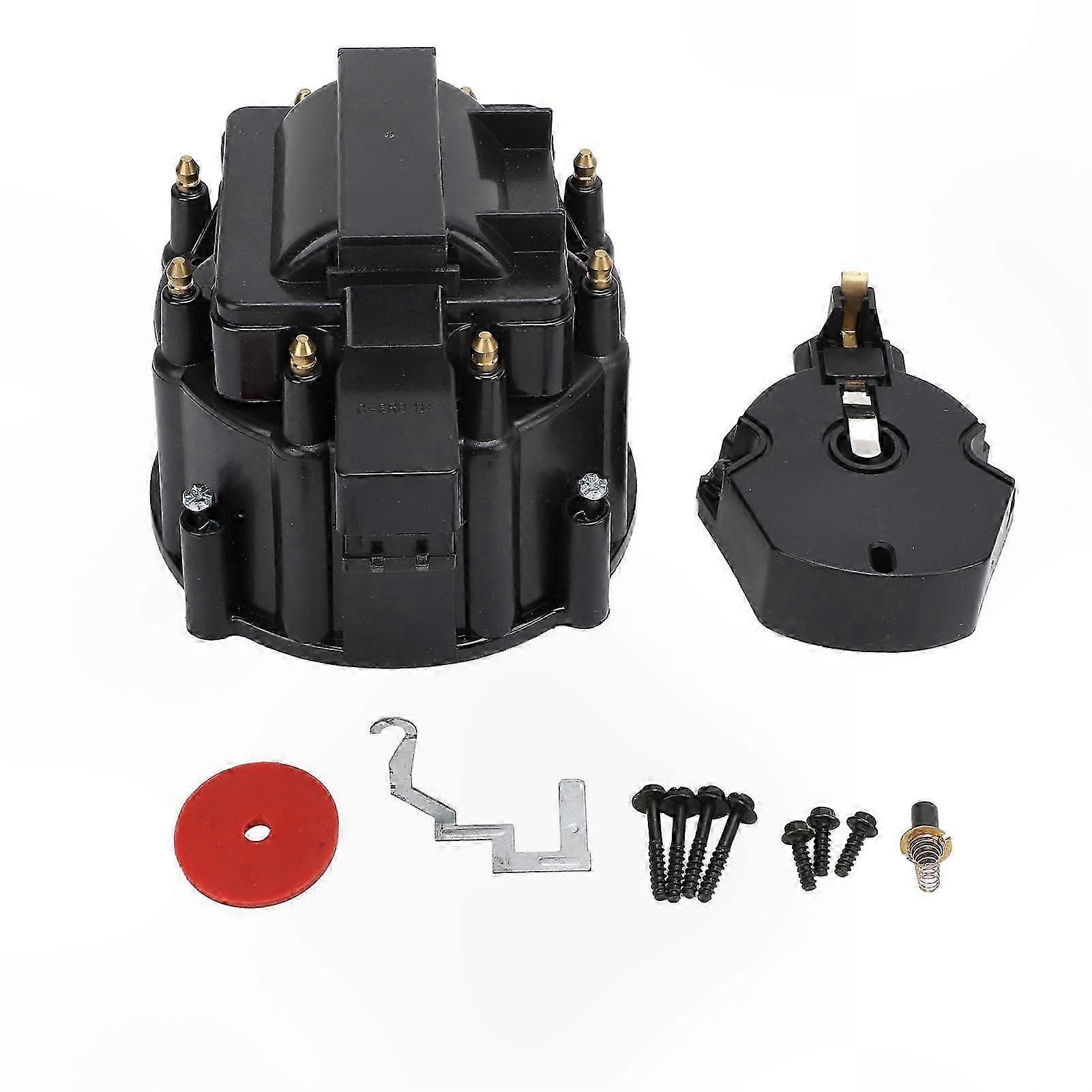 High-Performance Distributor Cap and Rotor Kit for Small Block and Big Block Engines, Compatible with Multiple Models Including 283, 305, 350, 400, 45