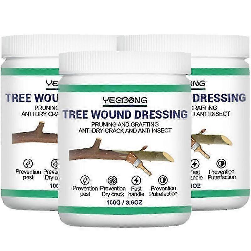Tree Pruning Sealer | Tree Wound Pruning Sealer Grafting Compound For Plant | 100g Tree Grafting Wax With Brush | Tree Branch Pruning Wound Sealant Ne